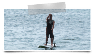 SUP in Nusa Lembongan