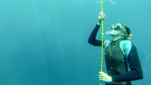 freediving open water session