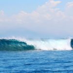 the perfect wave in nusa lembongan surf school